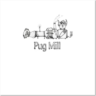 Pug Mill Posters and Art